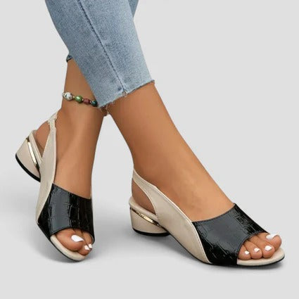 Women’s Orthopedic Slingback Block Heel Sandals