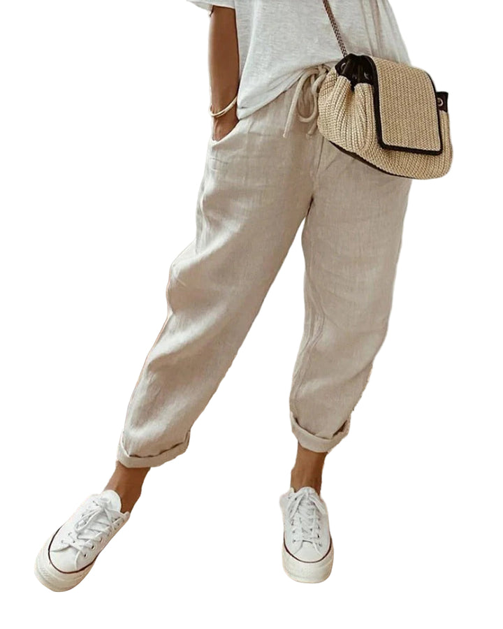Women’s Lightweight Linen Trousers