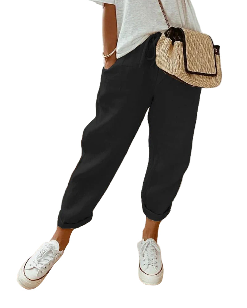 Women’s Lightweight Linen Trousers