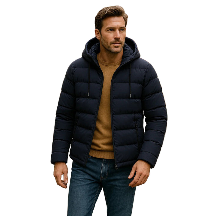 Men’s Regent Quilted Hooded Puffer Jacket