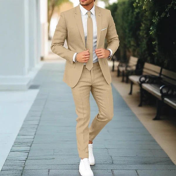 Men’s Orion Suit – Sky Blue Slim Edition