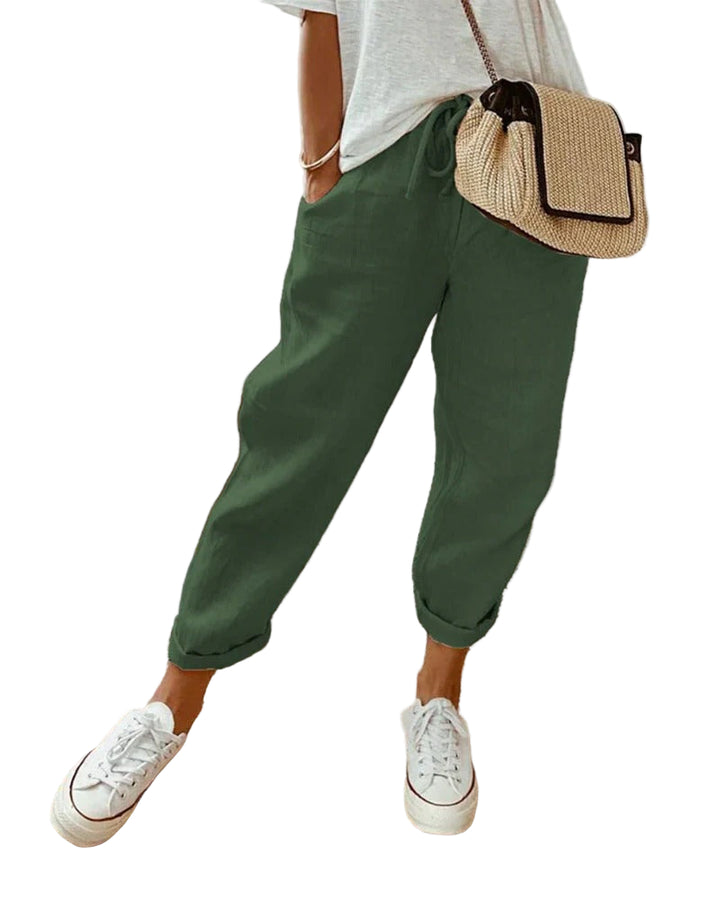 Women’s Lightweight Linen Trousers