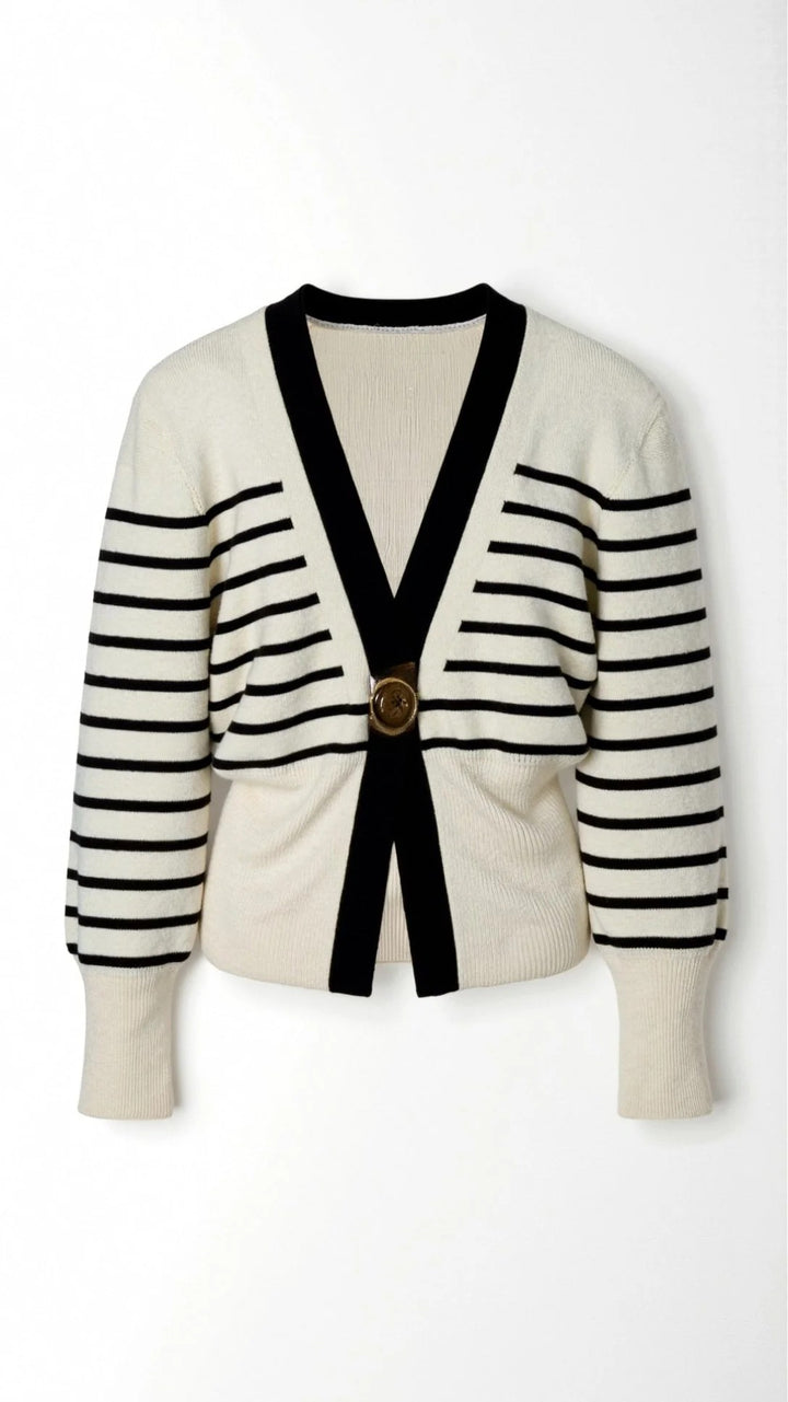 Women’s Amara Deep V Button Cardigan