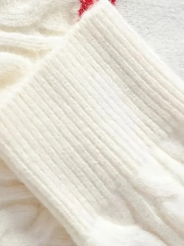 Men’s Nordic Reindeer Cable Knit Christmas Jumper – Classic Winter Sweater