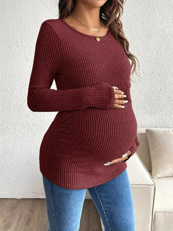 Women’s CozyLift Maternity & Nursing Knit Top