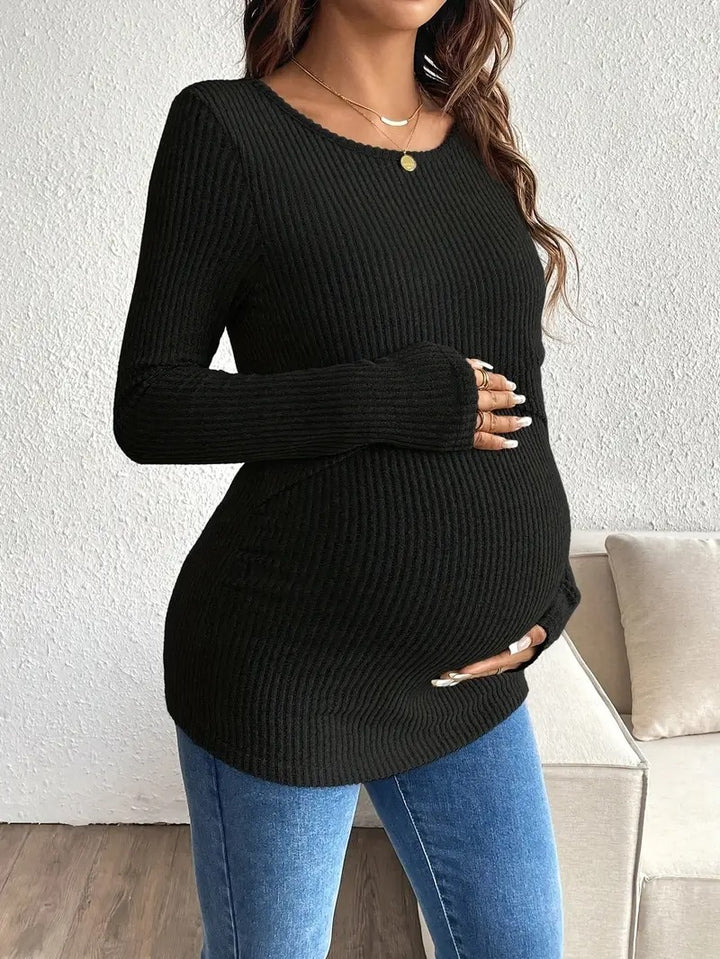 Women’s CozyLift Maternity & Nursing Knit Top