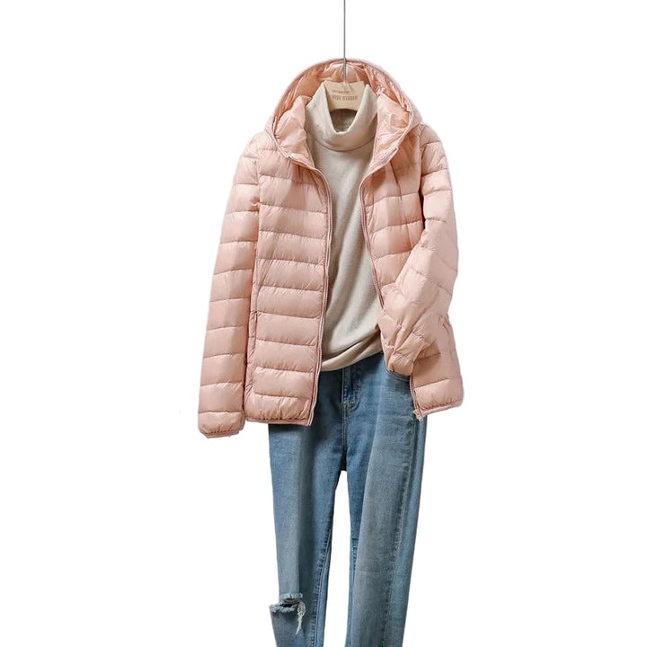 Women’s Lightweight Hooded Puffer Jacket