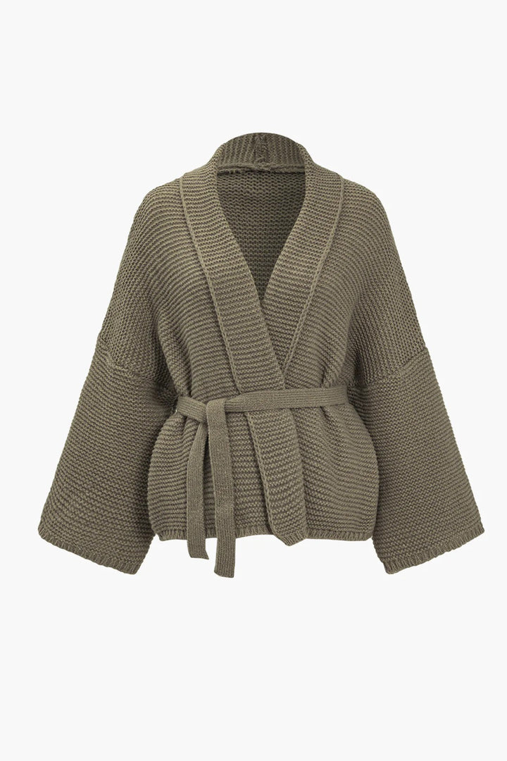 Women’s Maeva Belted Chunky Knit Cardigan