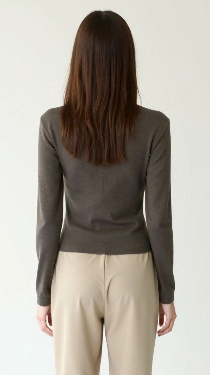 Women’s Isla Cut-Out Long Sleeve Top