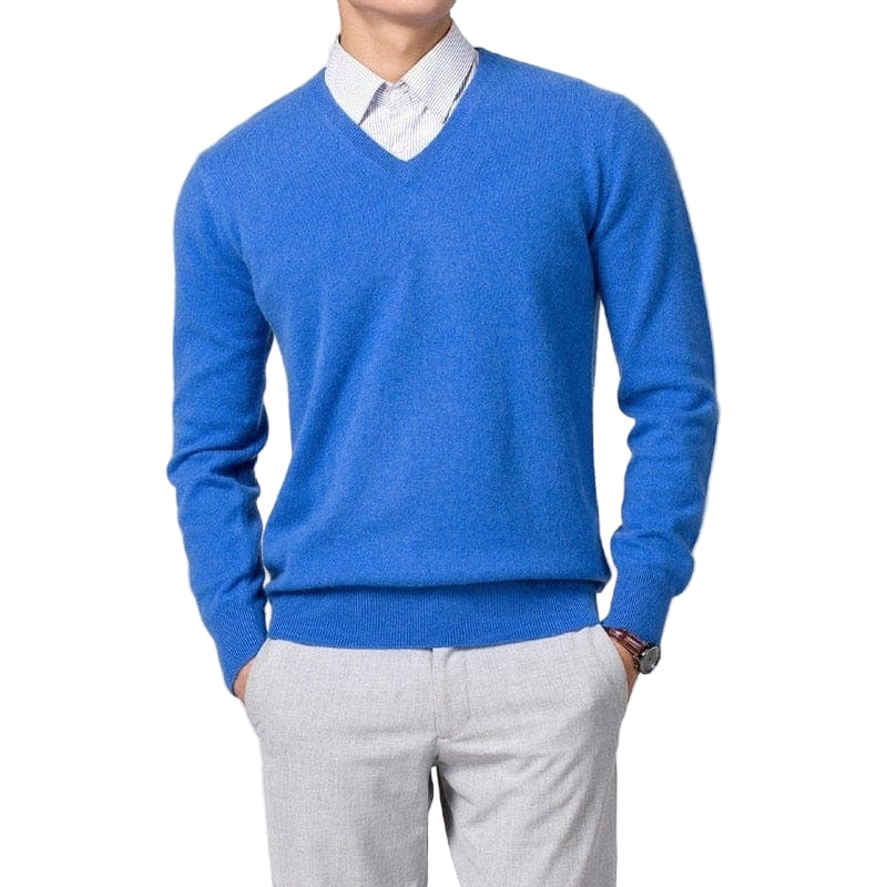 Men’s Ashton Classic V-Neck Sweater