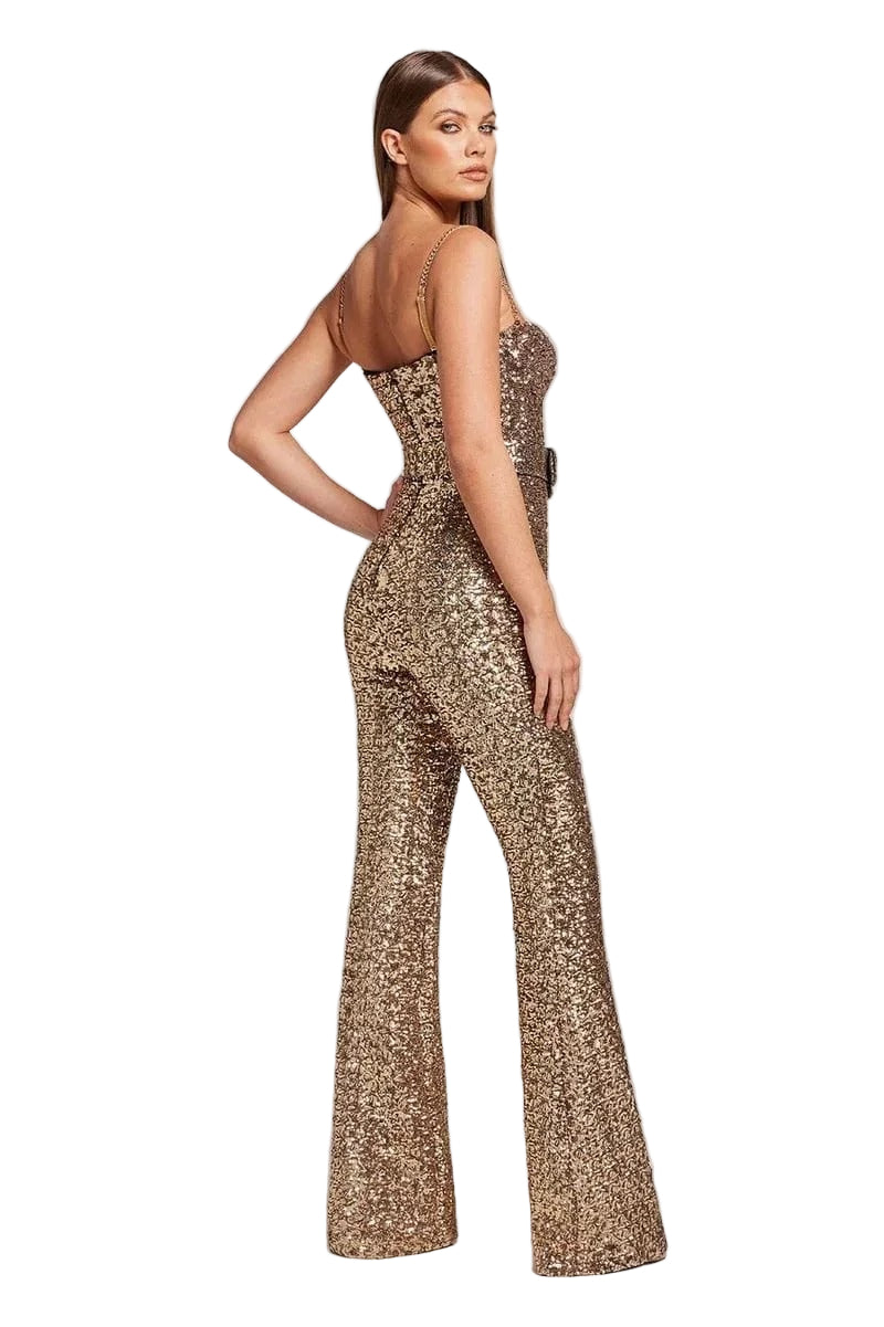 Women’s Sequin Glamour Jumpsuit