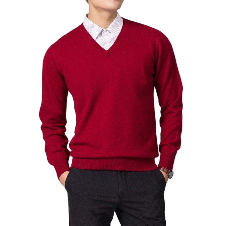 Men’s Ashton Classic V-Neck Sweater