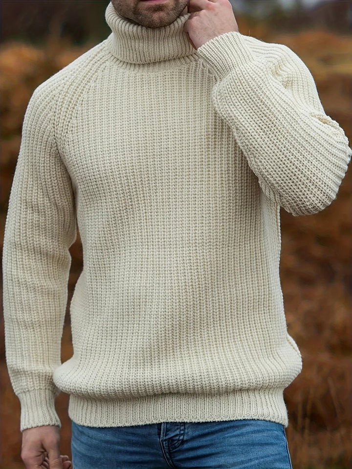 Men’s Calder Fisherman Turtleneck Sweater