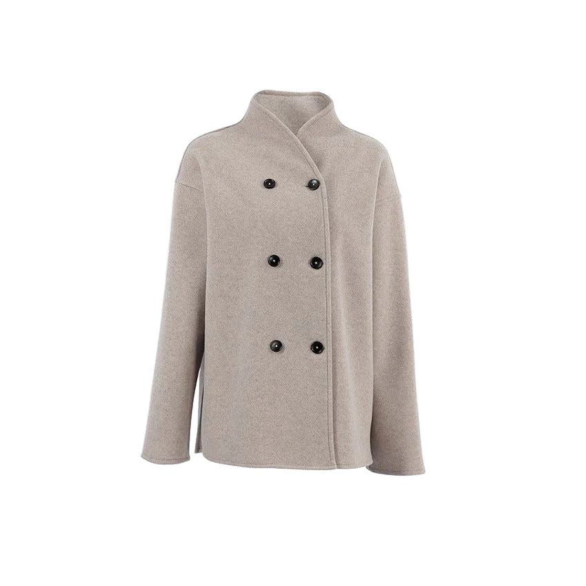 Women’s  Double-Breasted Wool Coat