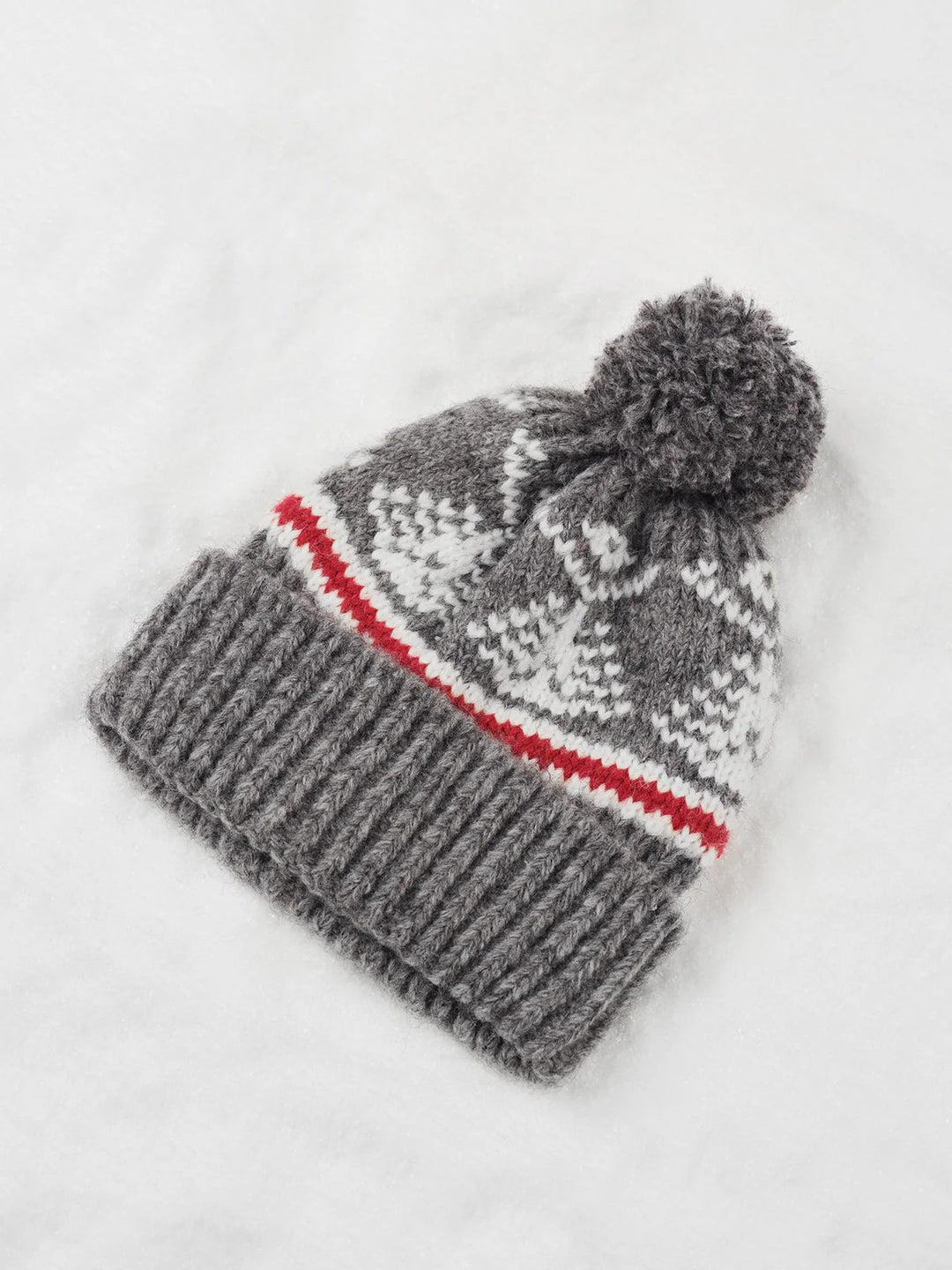 Women’s Elise Nordic Pom-Pom Knit Beanie