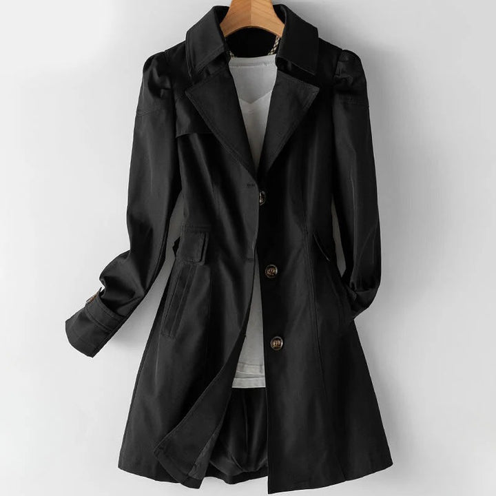 Women’s Eloise Classic Button-Up Trench Coat