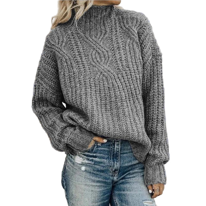 Women’s Cozy Twist Cable Knit Sweater