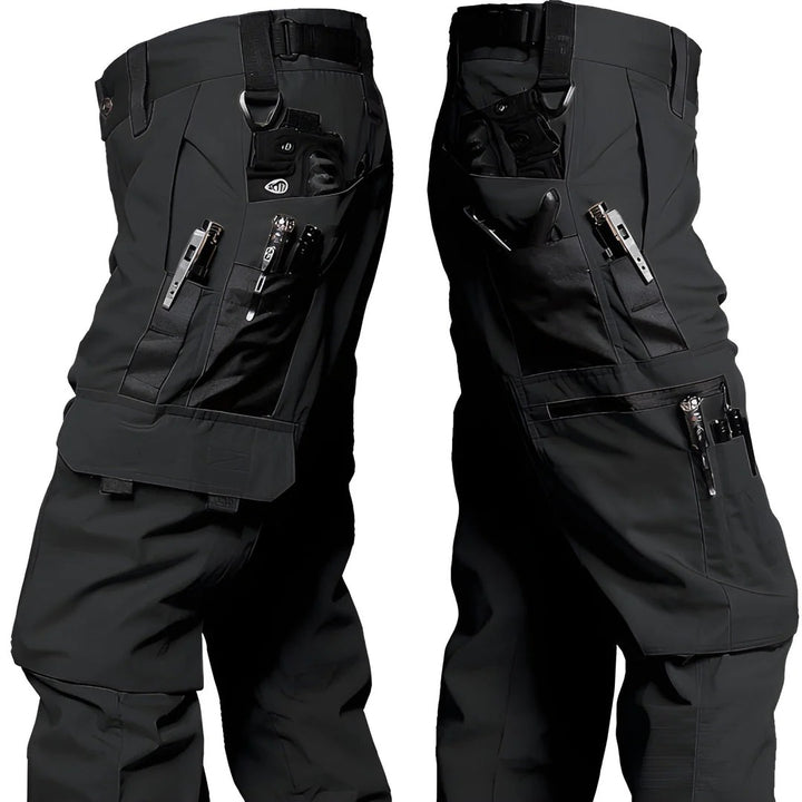 Men’s Tactical Multi-Pocket Cargo Pants – Utility Outdoor Workwear