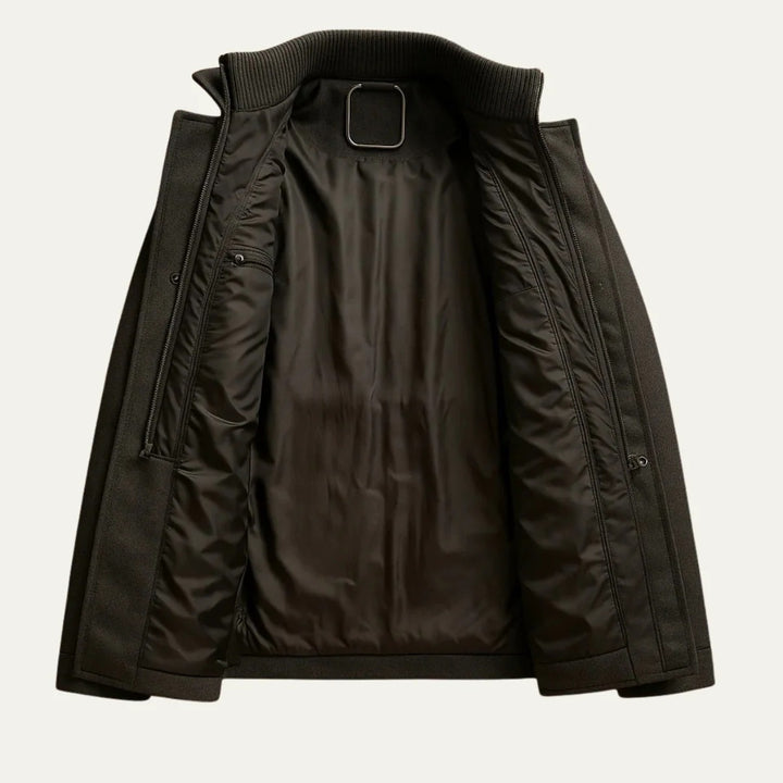 Men’s Regalia Overcoat – Classic Double-Layer Design