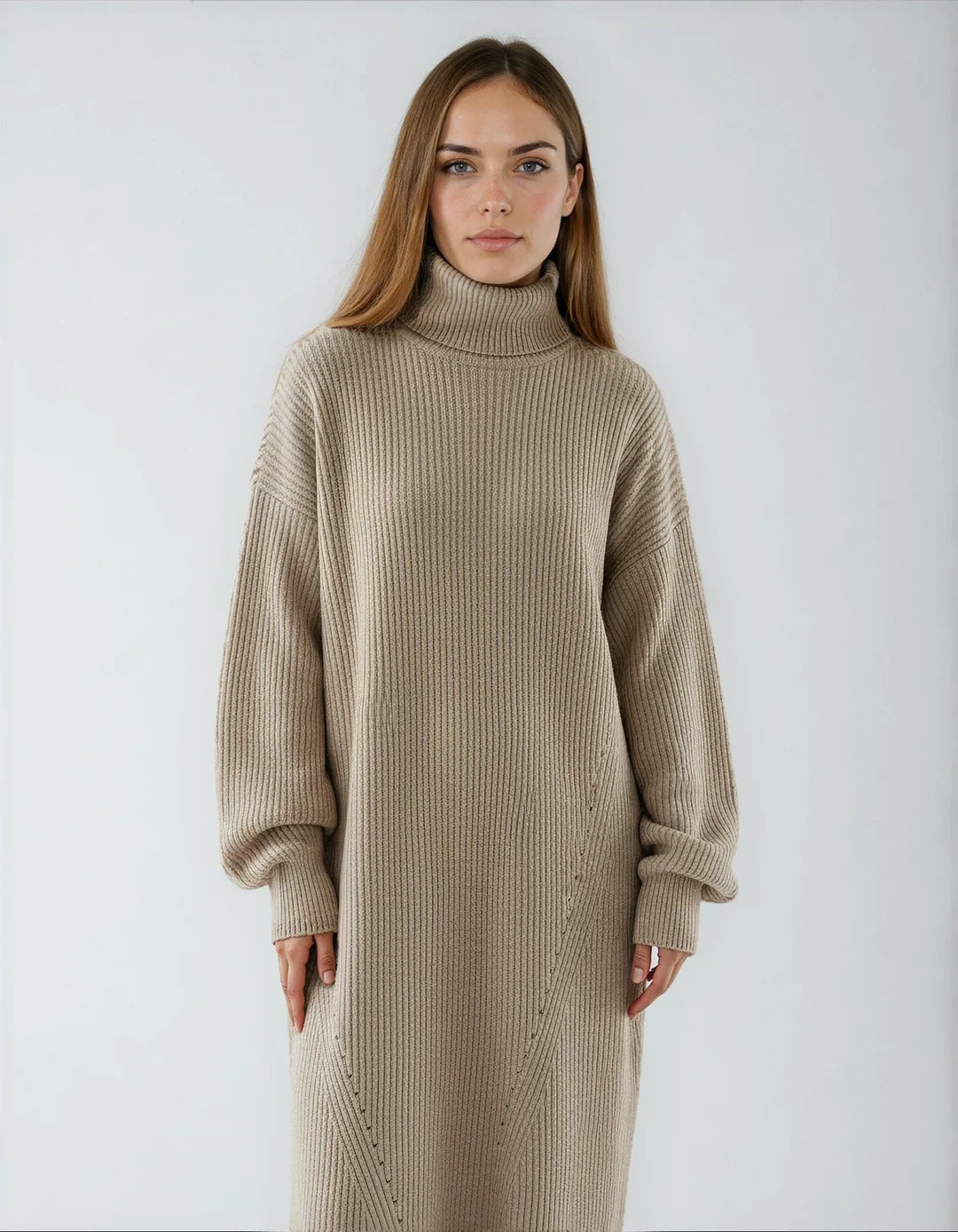 Women’s Haven Turtleneck Knit Maxi Dress
