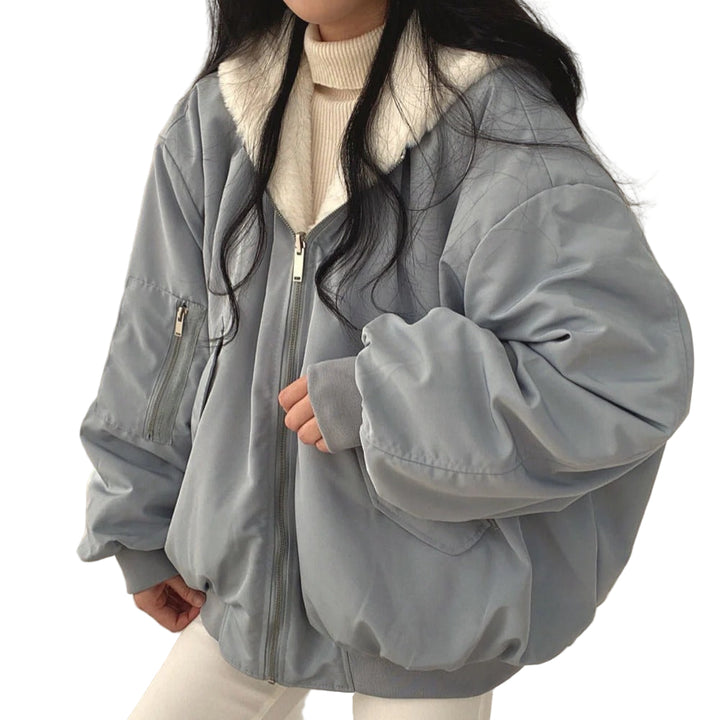 Women’s Double-Sided Wearable Fleece Jacket