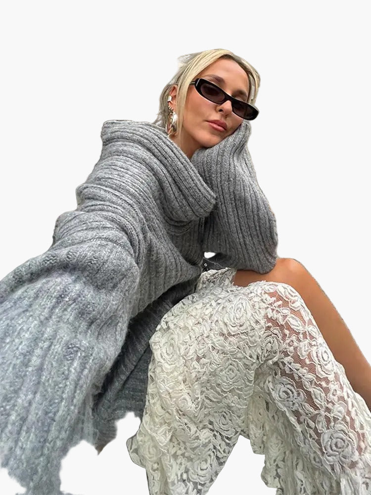 Women’s Luna Off-Shoulder Knit Jumper