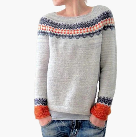 Women’s Retro Norwegian Sweater