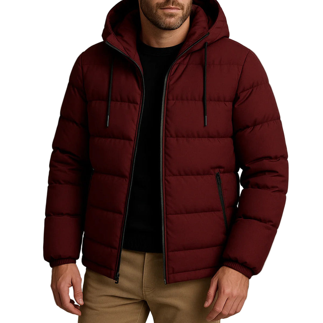 Men’s Regent Quilted Hooded Puffer Jacket