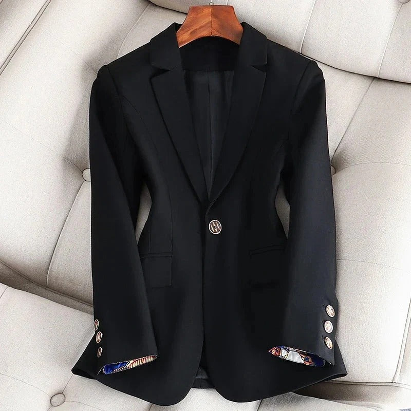 Women’s Vivienne Tailored One-Button Blazer