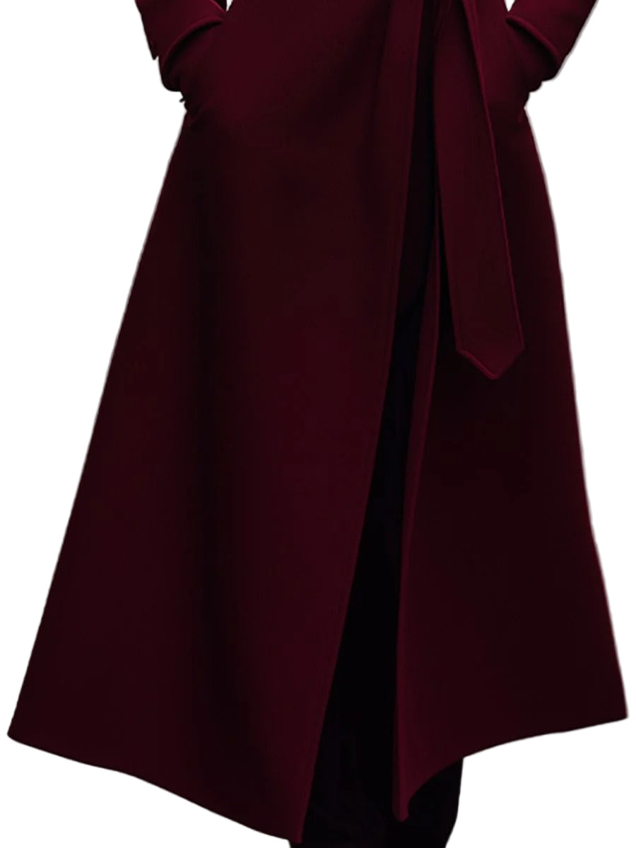 Women’s Vivienne Belted Wool Trench Coat