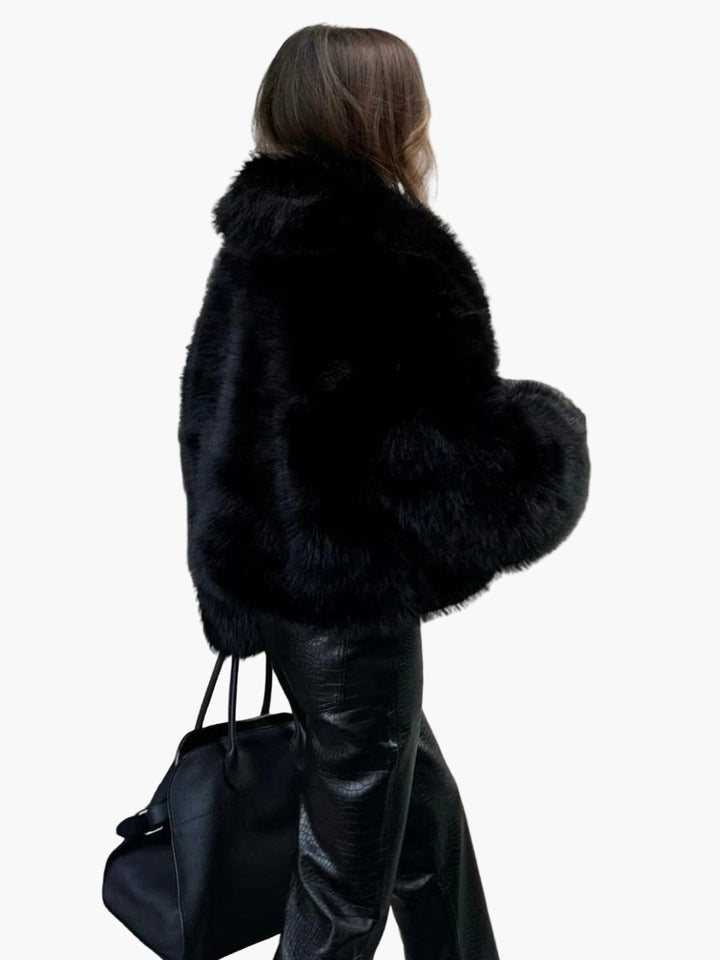 Women’s Oversized Faux Fur Jacket