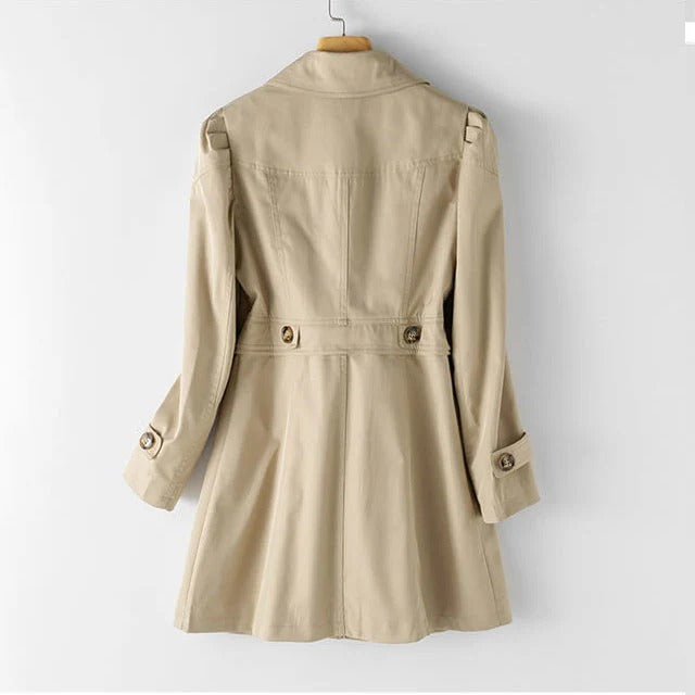 Women’s Eloise Classic Button-Up Trench Coat