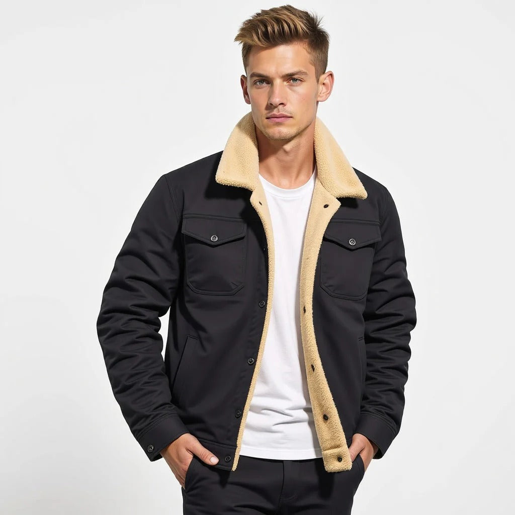 Men’s Alpine Fleece-Lined Utility Jacket
