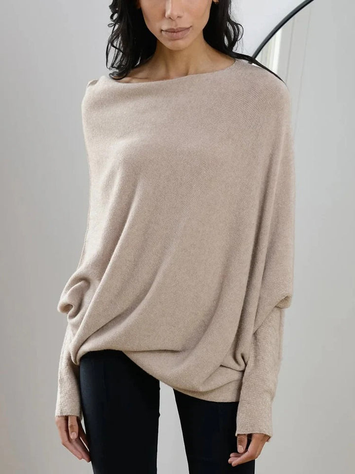 Women’s Alina Off-Shoulder Cashmere Pullover