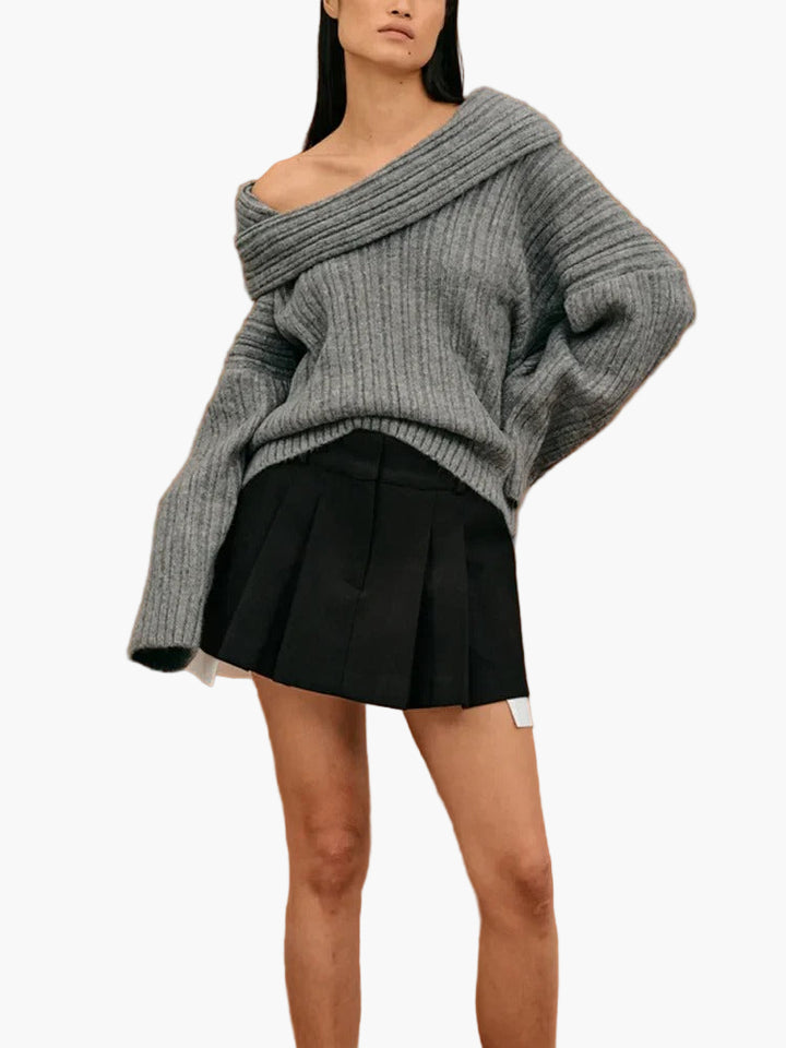 Women’s Luna Off-Shoulder Knit Jumper
