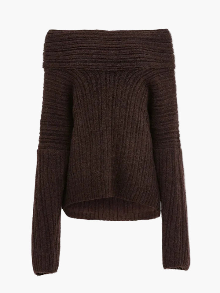 Women’s Luna Off-Shoulder Knit Jumper