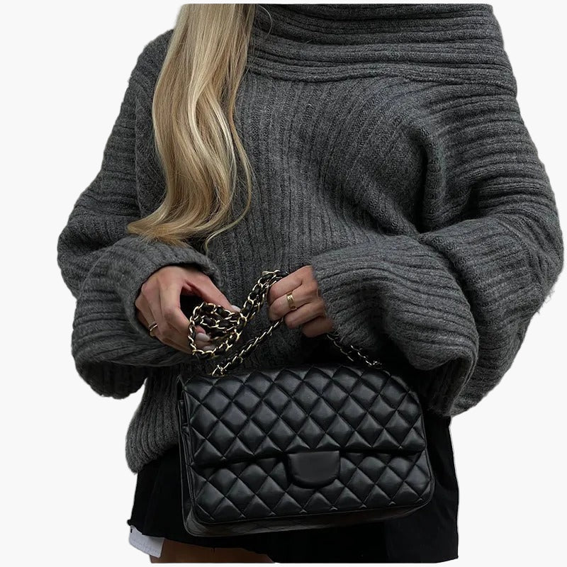 Women’s Luna Off-Shoulder Knit Jumper