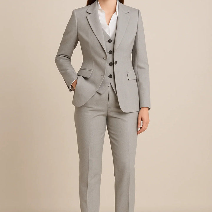 Women’s Aurora 3-Piece Suit – Sleek Precision Tailoring