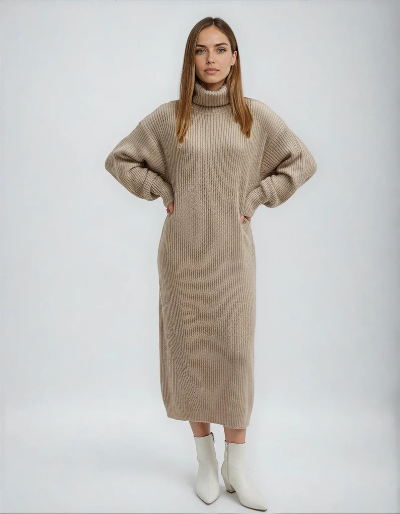 Women’s Haven Turtleneck Knit Maxi Dress
