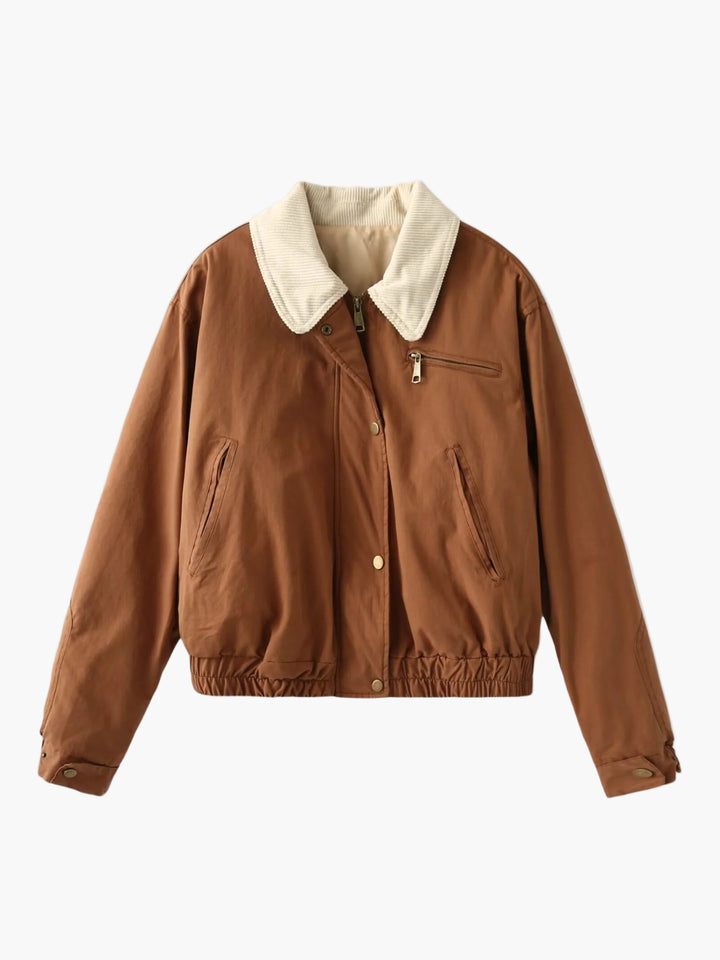 Women’s Calden Cord Collar Bomber