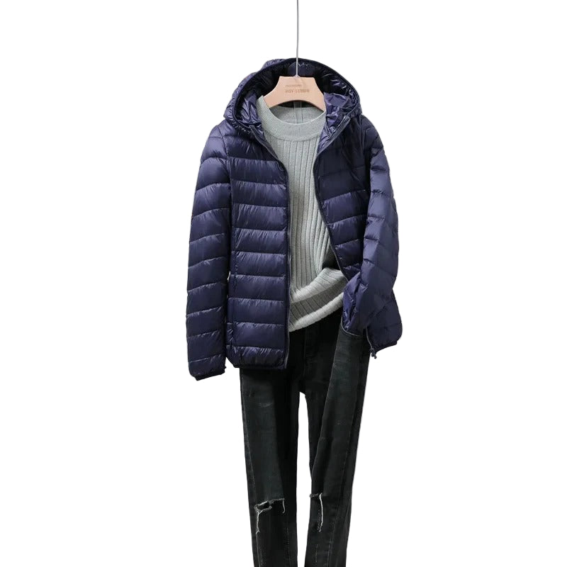 Women’s Lightweight Hooded Puffer Jacket