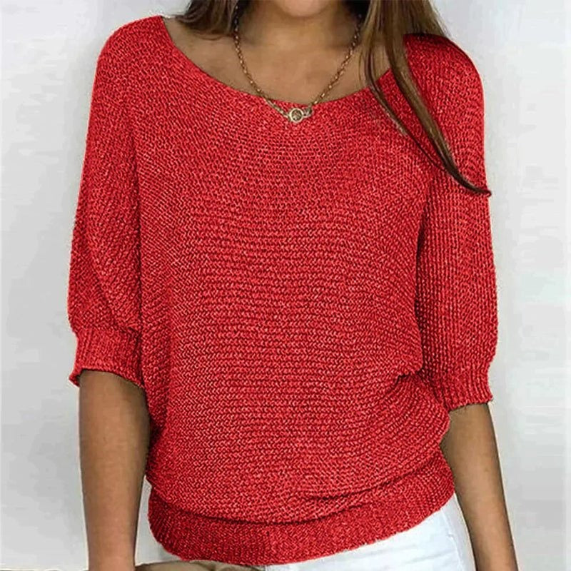 Women’s Elora Relaxed Knit Batwing Sweater