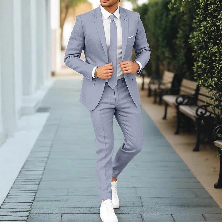 Men’s Orion Suit – Sky Blue Slim Edition