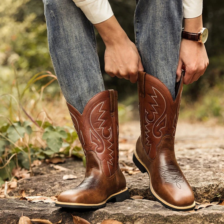 Men’s Western Heritage Stitch Boots