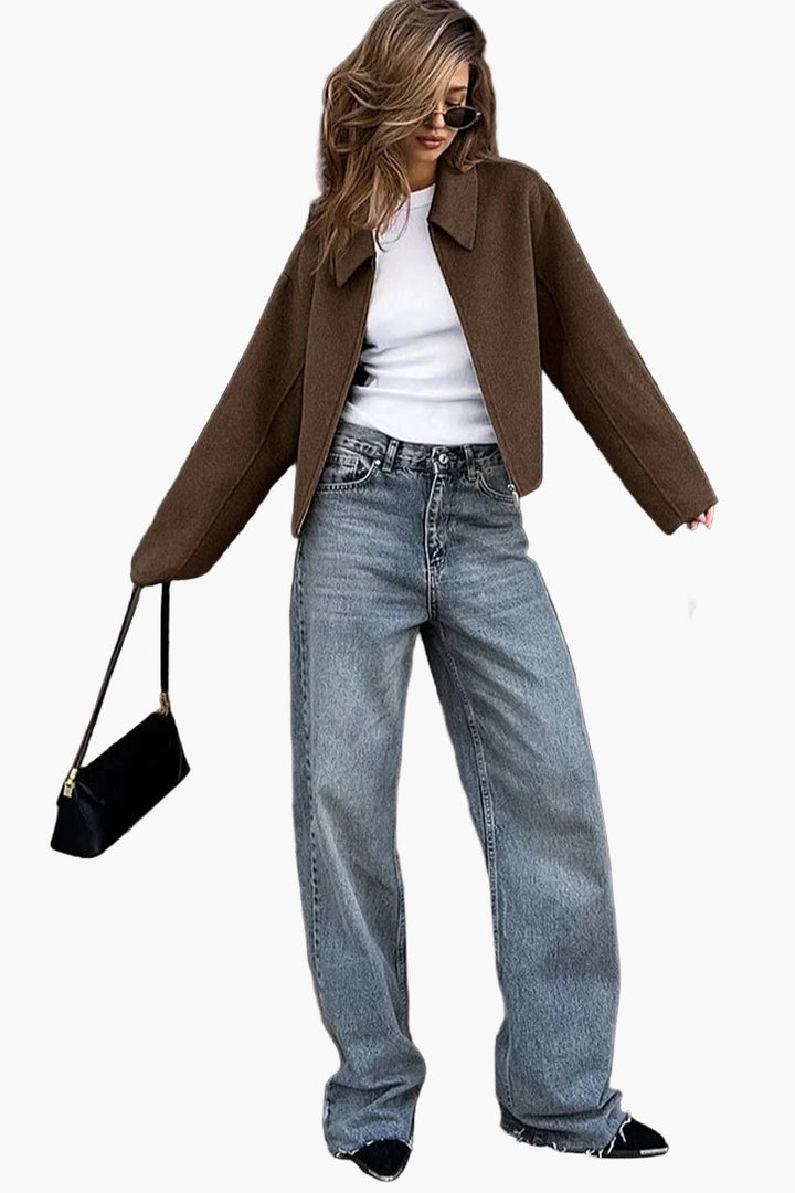 Women’s Harper Cropped Wool Jacket