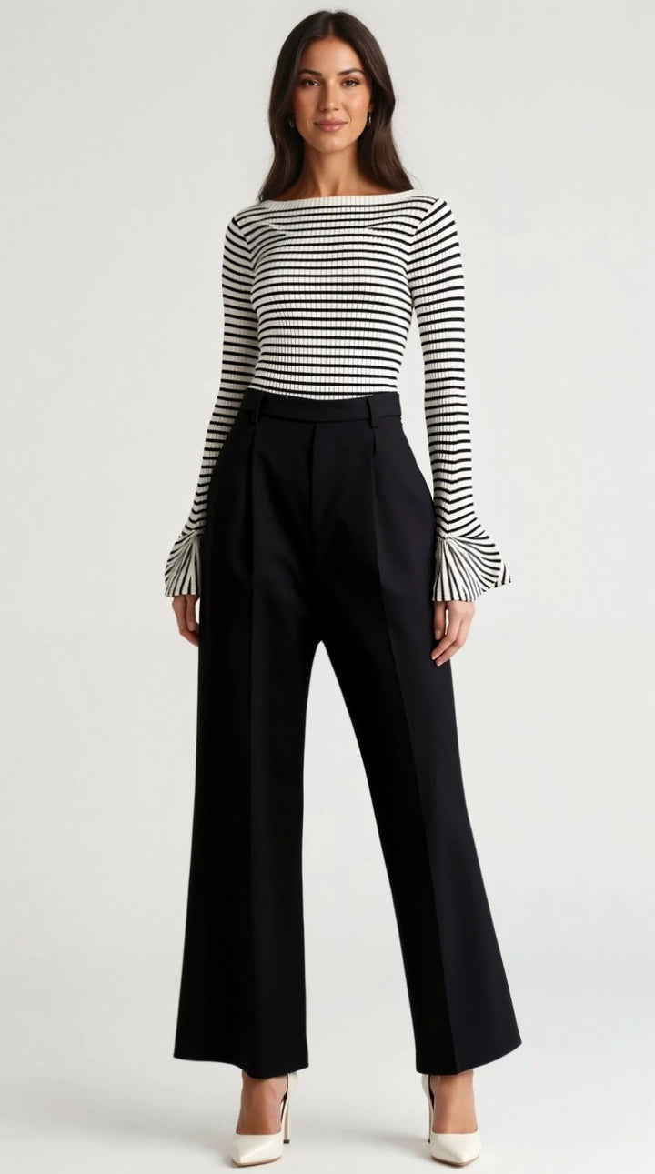 Women’s Maren Tailored Wide-Leg Trousers
