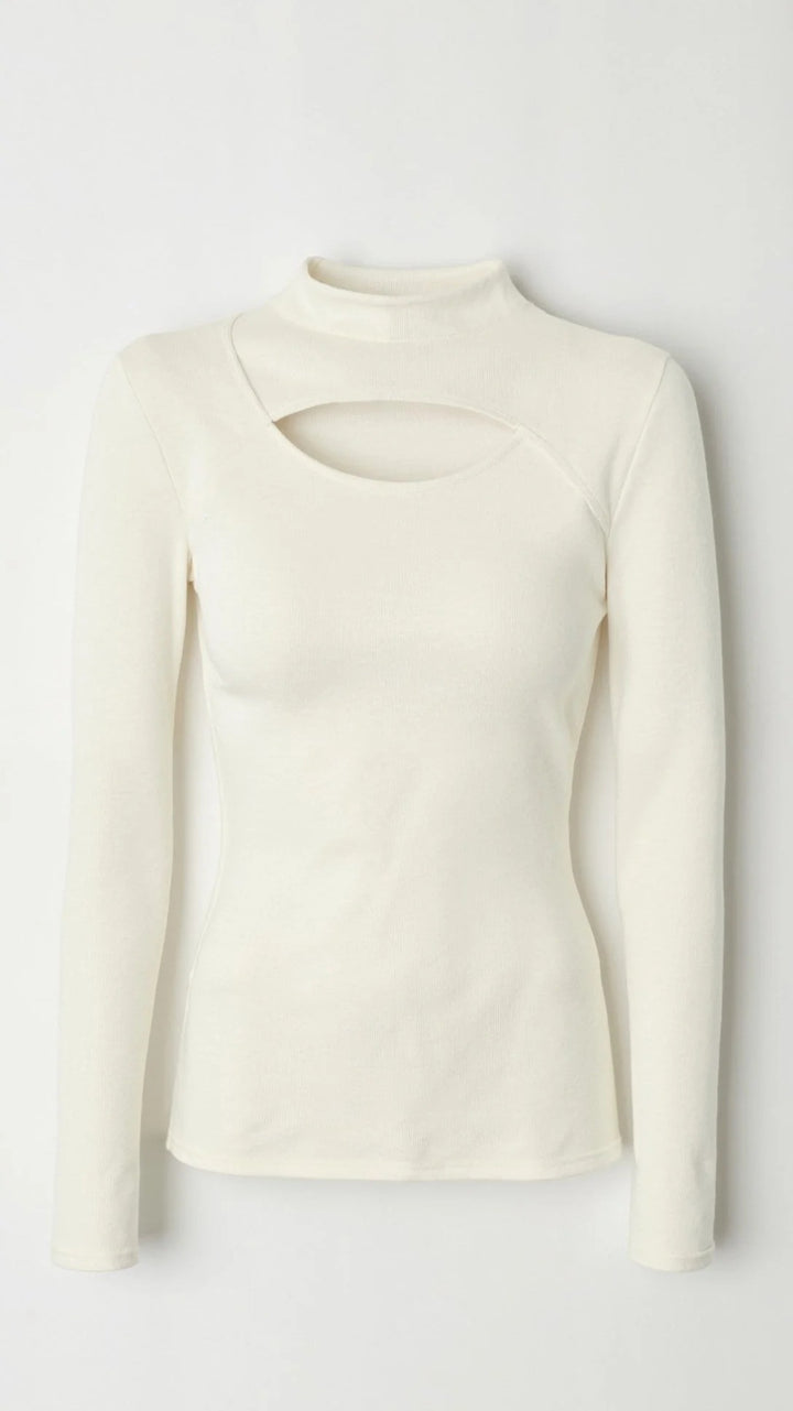 Women’s Isla Cut-Out Long Sleeve Top