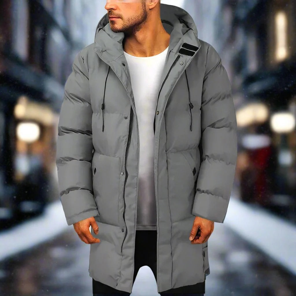 Men’s ArcticShield Long Puffer Hooded Coat