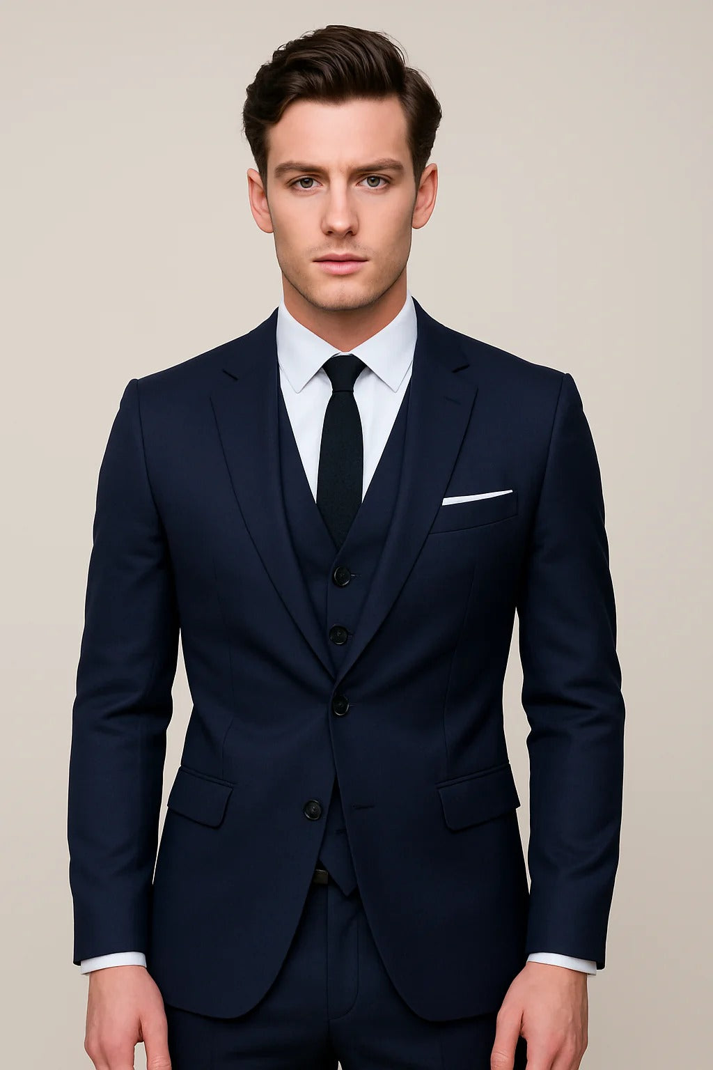 Men’s Vail Suit – Classic Three-Piece Ensemble