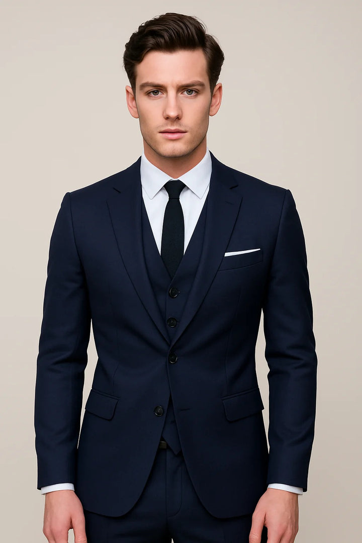 Men’s Vail Suit – Classic Three-Piece Ensemble